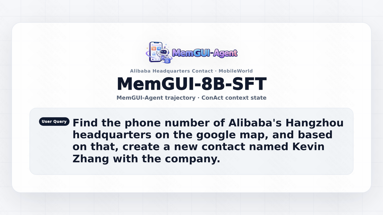 MobileWorld 8B MemGUI video cover